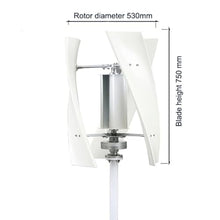 12000W Portable Vertical Axis Wind Power Turbine Generator Kit