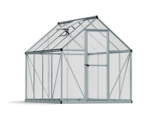 Palram Canopia 6x8 Greenhouse Kit Silver