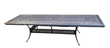 Sunvuepatio 11 Piece Patio Dining Set Cast Aluminum Outdoor Furniture Rectangular Extendable Table Desert Bronze