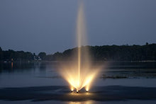 Fawn Lake Fountains Model SF100, 7 Different Patterns, Powerful 1 HP Pump, Energy Efficient, Perfect Pond Fountain for Large Ponds, Standard 110v Power Plug with 100ft of Underwater Power Cable