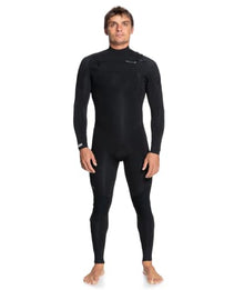 Quiksilver Mens Everyday Sessions 5/4/3 Chest Zip Wetsuit Black