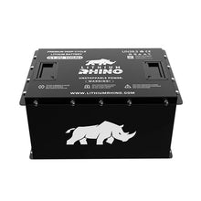 LITHIUM RHINO 48V105Ah Golf Cart Conversion Kit with 25A Charger & LCD Touchscreen