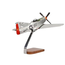 High Flying Models North American P-51 Mustang Mahogany Sculpture Multicolor