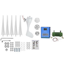 3000W Wind Turbine Generator 12V 24V 48V Windmill With MPPT Controller Power Supply Kit Solar Complementary Permanent Magnet Wind Turbine Generator Home Project Use Street Lighting ( Color : 48V )