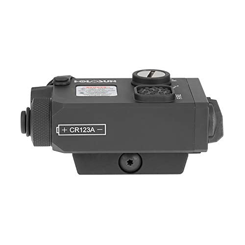 HOLOSUN LS321R Dual Red Laser with IR Pointer & Illuminator Black