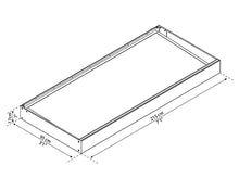 Palram - Canopia Sophia 2150 7' x 3' Door/Window Awning, White/Mist