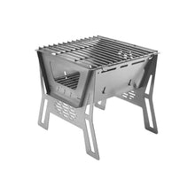 ZTHYSHXA Charcoal Grills Home Barbecue Rack Outdoor Stove Portable Folding Camping Equipment Small