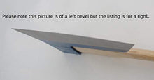 Wisemen Trading Muller Big and Long Broad Axe Ash Handle Left Bevel Natural Forged