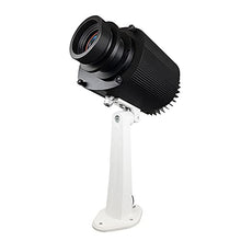 LED Logo GOBO Rotating Projector Outdoor IP65 Waterproof Including Free Custom Glass GOBO to Project Image for Company Bar Wedding Advertising 50w