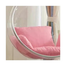 LIAN16PENG Wicker Chairs Hanging Chair Indoor Glass Ball Transparent Bubble Chair Hanging Basket Balcony Outdoor Swing Patio Chair