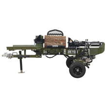 Full Boar 35 Ton 306cc Gas Log Splitter with 4-Way & 6-Way Wedges, Hydraulic Log Lift