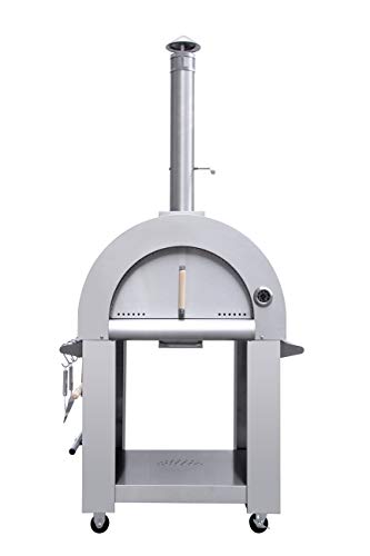 CHETTO C Wood Fuel Pizza Oven for Outside, Outdoor Cooking Pizza Maker for Backyard, Patio, Camping