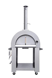 CHETTO C Wood Fuel Pizza Oven for Outside, Outdoor Cooking Pizza Maker for Backyard, Patio, Camping