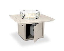 POLYWOOD® Nautical 42" Fire Pit Table in Sand