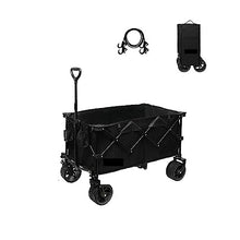 iumLeap Wheelbarrow Foldable Camping Trolley Portable Outdoor Camping Table Large Capacity Multi-Function Adjustable Handle Picnic Shopping Trolley Portable (Foldable Truck B)