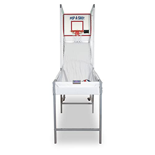 Pop-A-Shot Pro Single Shot Basketball Arcade White