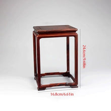 QUANGJN Pcs Plants Saucers Square High Table Ornaments Vase Flower Miniature Bonsai Base Small Flower Stand Plant Pot Saucers,