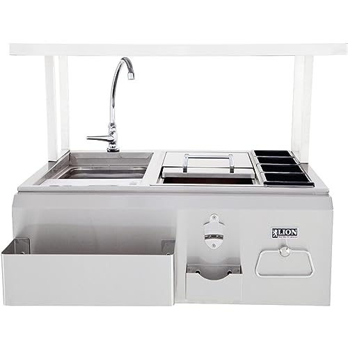 Lion Premium Grills 19836 Bar Center 30" x 25-1/4" ( TOP SHELF SOLD SEPARATELY )