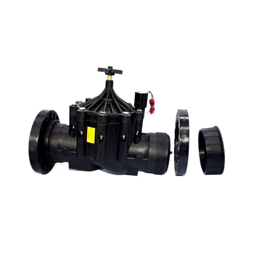 AARTERZZA 1PCS 300P Large Water Pipe electromagnetic Agricultural Irrigation Valve 3 inches 220vac 24vdc with Flange/BSP Connection(110VAC,3inch Flange) Pipe Fitting