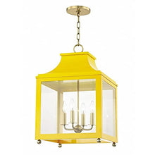 Bailey Street Home Four Light Large Pendant Polished Nickel/Navy Silver