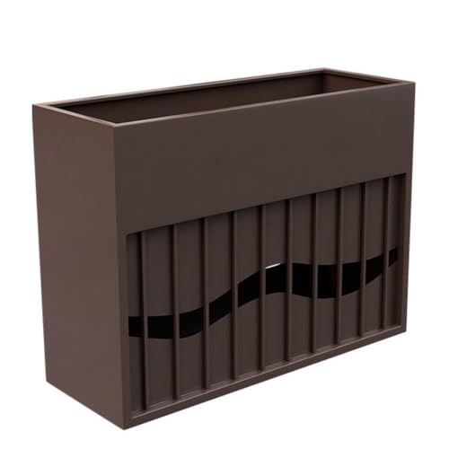 KHUTRW3D Outdoor Outdoor Planter Box Partition Fence for Park Hotel Flower Box(Medium)
