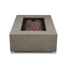 Lakeview Elysian 50-Inch Rectangle Natural Gas Fire Table - Mist Gray - (Ships as Propane w/NG Conversion Kit) - SC-C9813NG-MGRY