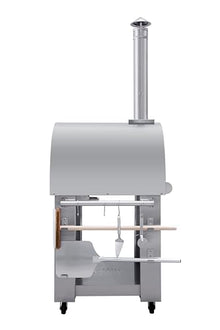 CHETTO C Wood Fuel Pizza Oven for Outside, Outdoor Cooking Pizza Maker for Backyard, Patio, Camping