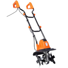 Electric Tiller Rotavator and Cultivator for Garden - Powerful 1050W for Ground Preparation | 32cm Cultivating Width, 22cm Depth Garden Tiller Cultivator Rotovator