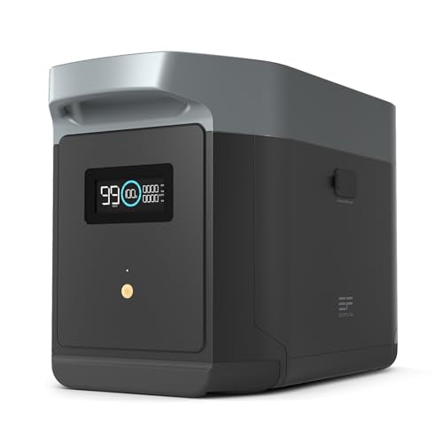 EF ECOFLOW DELTA 2 Max Power Station Extra Battery, 2048Wh LiFePO4 Battery