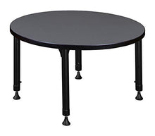 Regency Height Adjustable Square Classroom Table 30" Slate