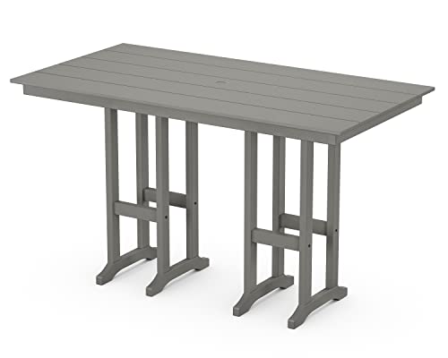 Trex Outdoor Furniture™ Monterey Bay 37" x 72" Bar Table in Stepping Stone