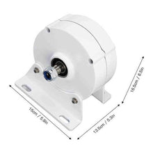 HUIZHITENGDA 24V,12000W Permanent Magnet Electric Motor Generator, Permanent Magnet Motor Start-Up 2M/S Rated 13M/S for Home Boat Wind Solar System