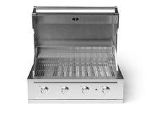NewAge Products 40" Performance Series Gas Grill, 4-Burner, 48,000 BTU, Natural Gas, 304 Stainless Steel, Built-In Outdoor Kitchen BBQ Grill