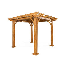 Christopher Knight Home Thayer Outdoor 10' x 10' Pergola Acacia Wood Teak