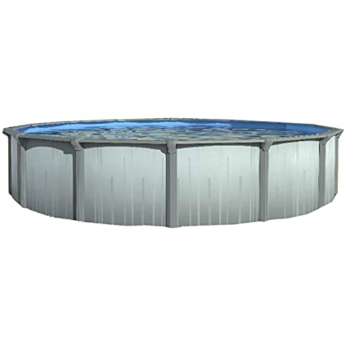 Lake Effect Pools Aqua Brook Oval Above-Ground Swimming Pool Meadows Reprieve