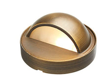 VOLT Solid Brass 12V LED Outdoor Deck Light 6-Pack Kit with 150W Transformer Bronze