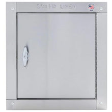 Midland Style Stainless Steel Trash Chute Door - Side Hinged, 24(H) X 24(W), Right Hinged by Oswald Supply