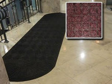 FloorGuard Heavy Duty All Purpose Entrance Mat Diamond 6' x 18' Burgundy