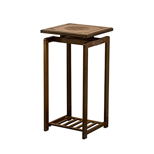 JIQHOHX Statue Base Plant Stand Indoor Wooden Potted Plant Stand Vase Base Decorative Flower Pot Rack Indoor Flower Pot Rack Flower Pot Container Display Stand Vase Display Stands Pedestal,C87cm