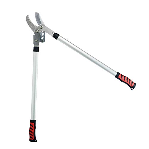 Handheld Extendable Garden Shears Telescopic Anvil Lopper Fruit Tree Pruning Steel SK5 High Branch Shears Garden Trimming Tools Thick Branches Scissors