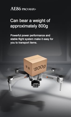 BelleVuee AE86 PRO MAX+ Mini Camera Drone 8K HDR Video Black