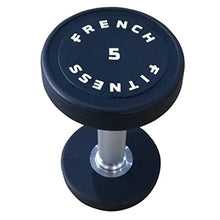French Fitness Urethane Round Pro Style Dumbbell Set (5-60 lbs)