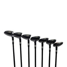 Majek Left Handed Golf Hybrid Set Black