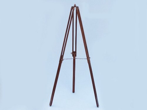 Handcrafted Nautical Decor Antique Copper Anchormaster Telescope 65" Copper