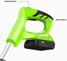 Garden Tiller,Cordless Rotavator Electric Cordless Hand Tiller Cultivator with 4000Mah Rechargeable Lithium Battery and Charger, Portable Soil Tiller Rotary Tiller, Garden, Field
