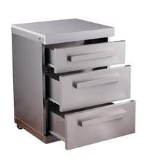 Mont Alpi Premium 83" Heavy Duty Kamado Charcoal Smoker Grill Module for 18-inch Big Green Egg Kamado Joe Akorn Pit Boss Charcoal Smoker Outdoor Kitchen Island Cart with Storage Drawers and Cabinets