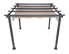 Coolaroo Aurora Pergola Light Filtering 90% UV Block 9'10" x 9'10" Smoke