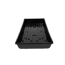 SUNPACK 10" x 20" Mega Plastic Seed Starting Tray, Black, 2.5" (Pack of 30) - No Drainage Holes, Ideal for Greenhouses or Indoor Gardening - Made of Thick, Strong Plastic
