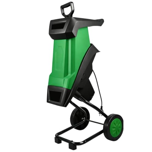 Electric Wood Chipper Shredder 4500RPM Garden Mulcher