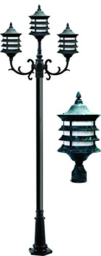 DABMAR LIGHTING INC GM1806-VG Fixture,Post,1806,VG,Stephanie